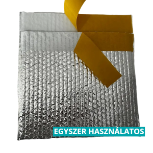 kis buborékos egyszer használatos ragasztószalagos thermo tasak
