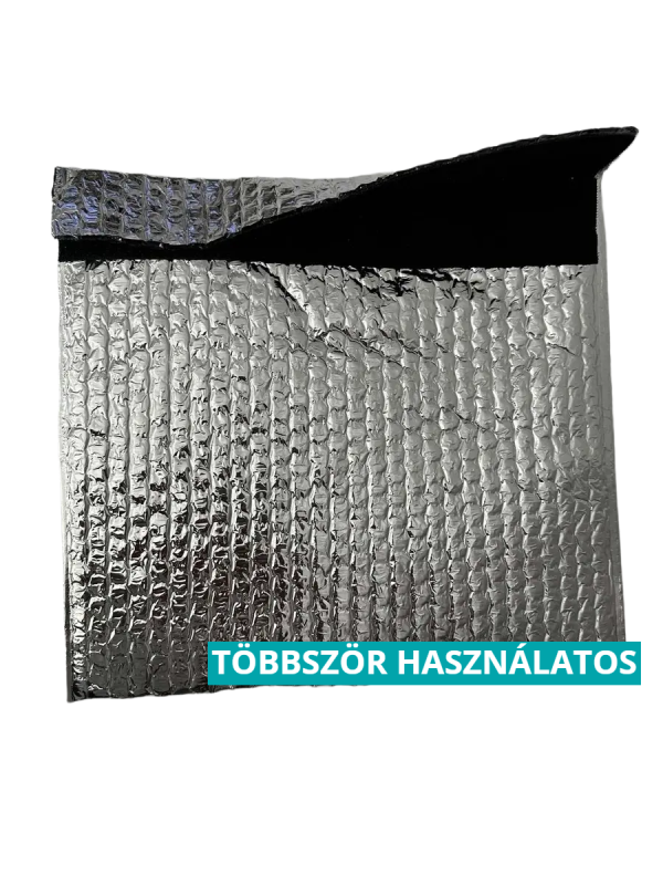kis buborékos többször használatos tépőzáras thermo tasak