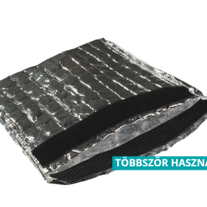 nagy buborékos többször használatos tépőzáras thermo tasak