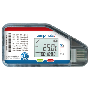 Tempmate S2 data logger