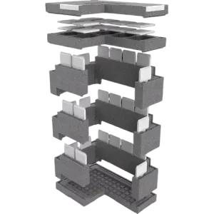 Euro Pallet Shipper 445 hűtődoboz